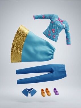 Vintage Barbie and Ken clothing please look at the second picture.